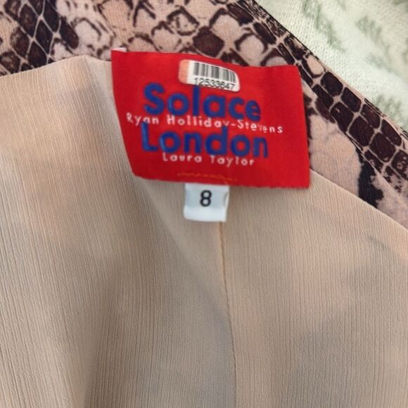 Buy Solace London Neutral Rosa Midaxi Dress size 8-i15 - Picture 11 of 11